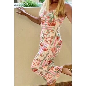 See You Monday Midi Dress Nylon Stretch Medium